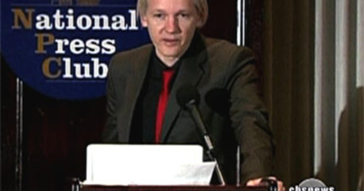 Julian Assange On Interpol S Most Wanted List Cbs News