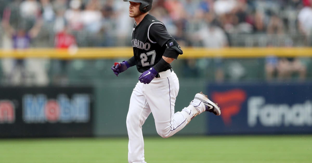 Trevor Story Homers Twice Rockies Rout Blue Jays Cbs Colorado