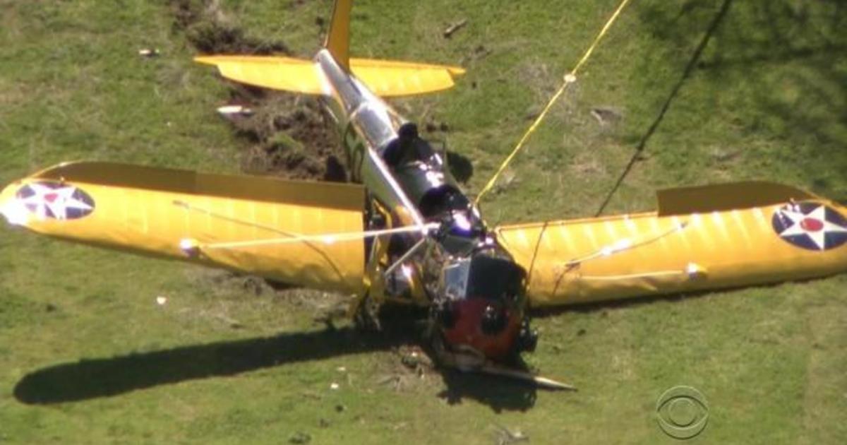 Harrison Ford Injured In Plane Crash On California Golf Course