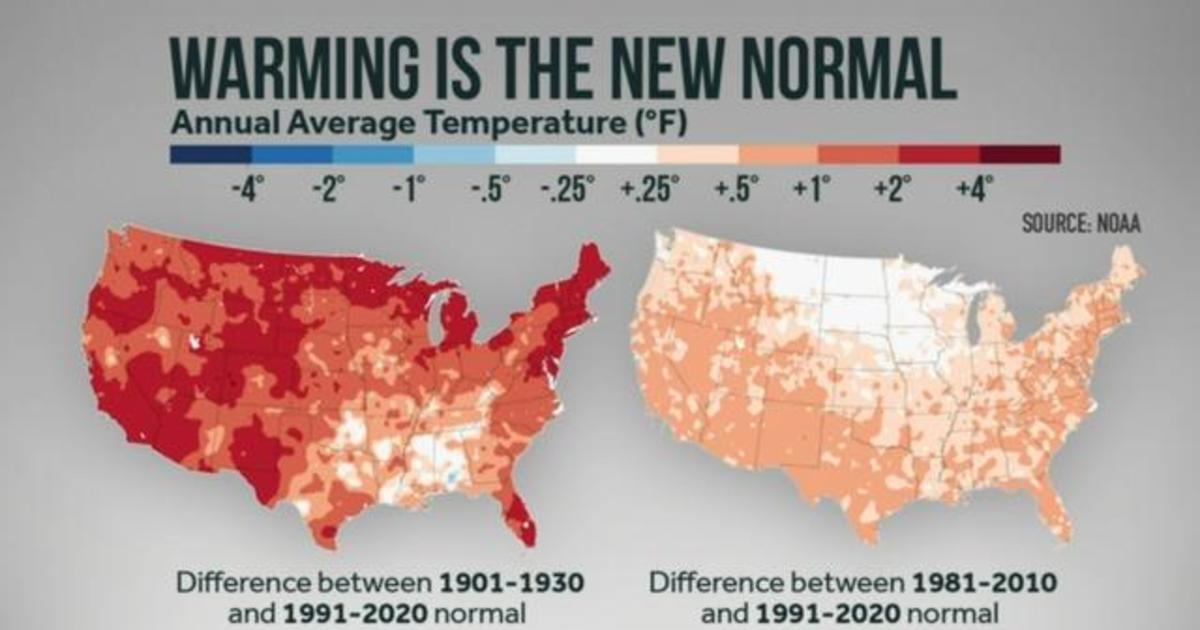 U S Hotter Than It S Ever Been NOAA Says CBS News