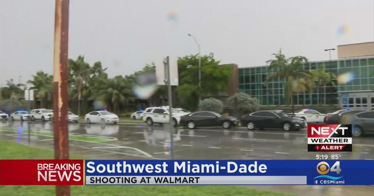 Suspect In Custody After Gunfire Erupts At Sw Miami Dade Walmart