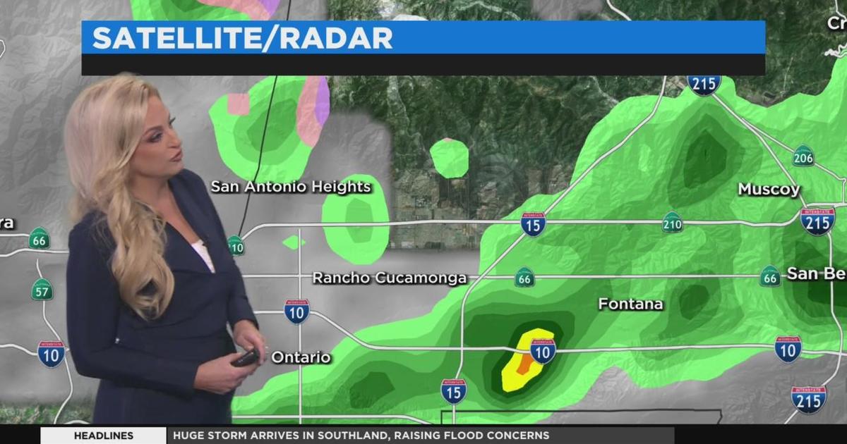 Alissa Carlson Weather Update CBS Los Angeles