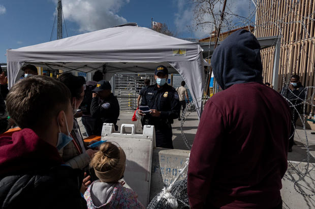 Ukrainians And Russians At U.S.-Mexico Border Puts Pressure On Biden's Immigration Restrictions 