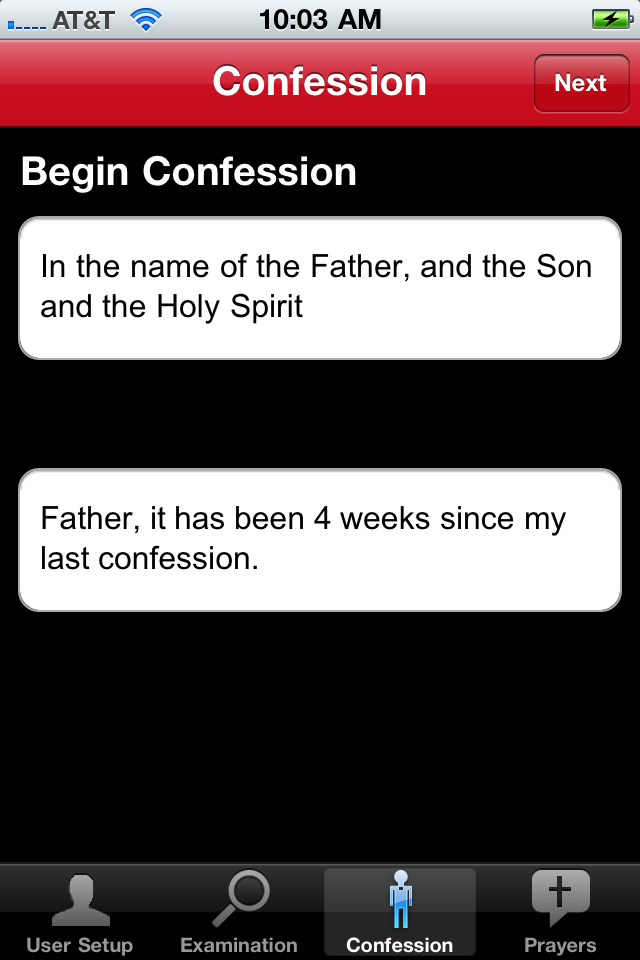 iPhone Confession 