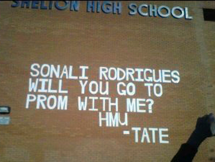 Prom Sign 