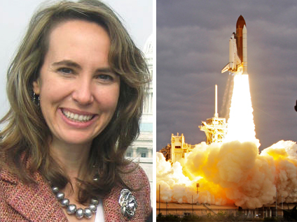 Gabrielle Giffords, space shuttle Endeavour 