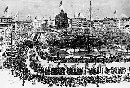 Labor Day Parade 1882 - Unknown 