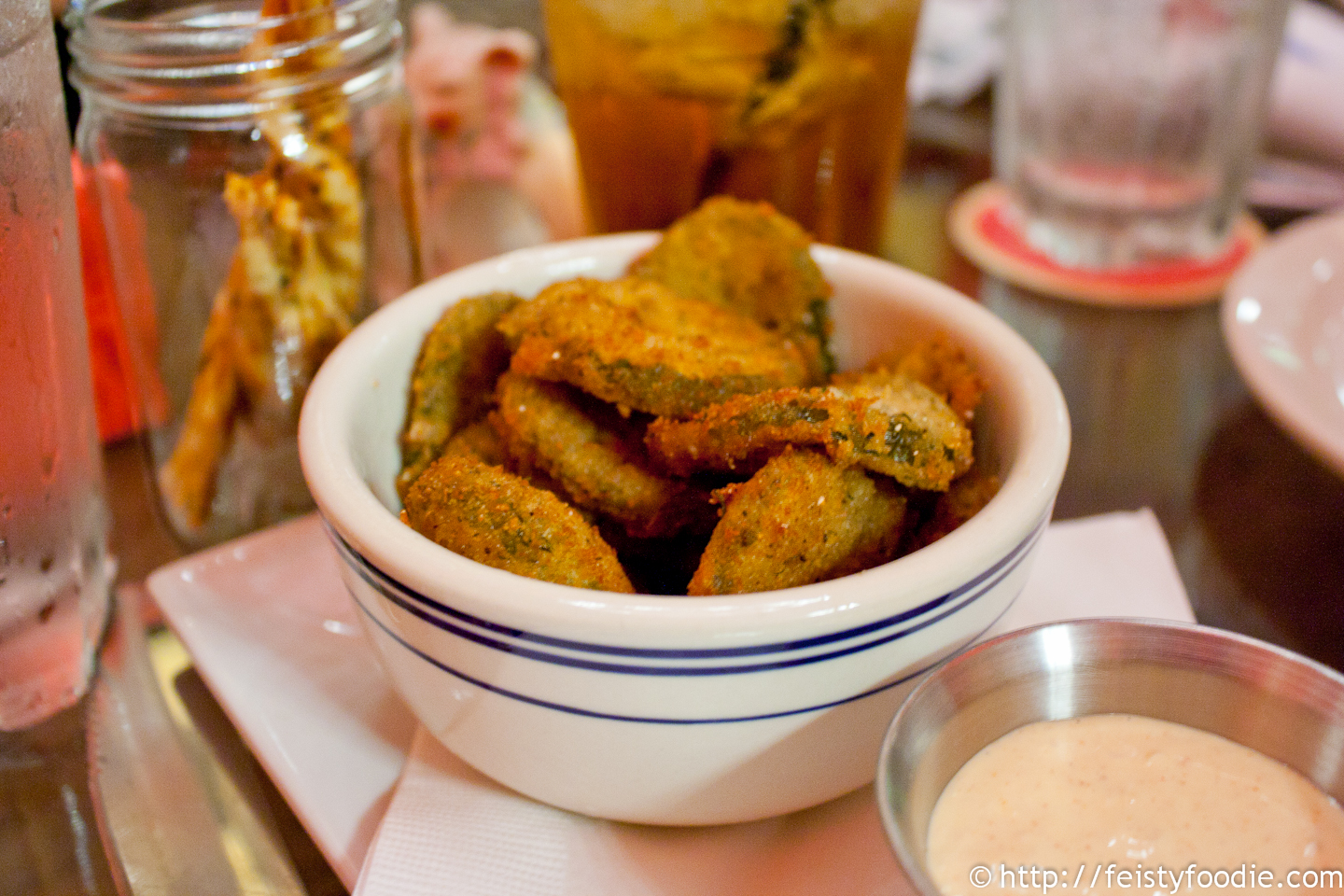 Neely's (fried pickles) 