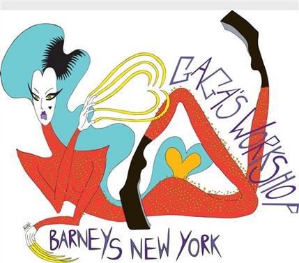 Barneys New York and Lady Gaga Holiday Campaign 