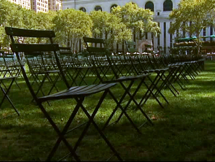 Bryant Park Chairs 