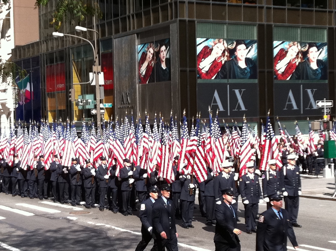 Firefighters Attend Memorial For 9/11 Fallen 