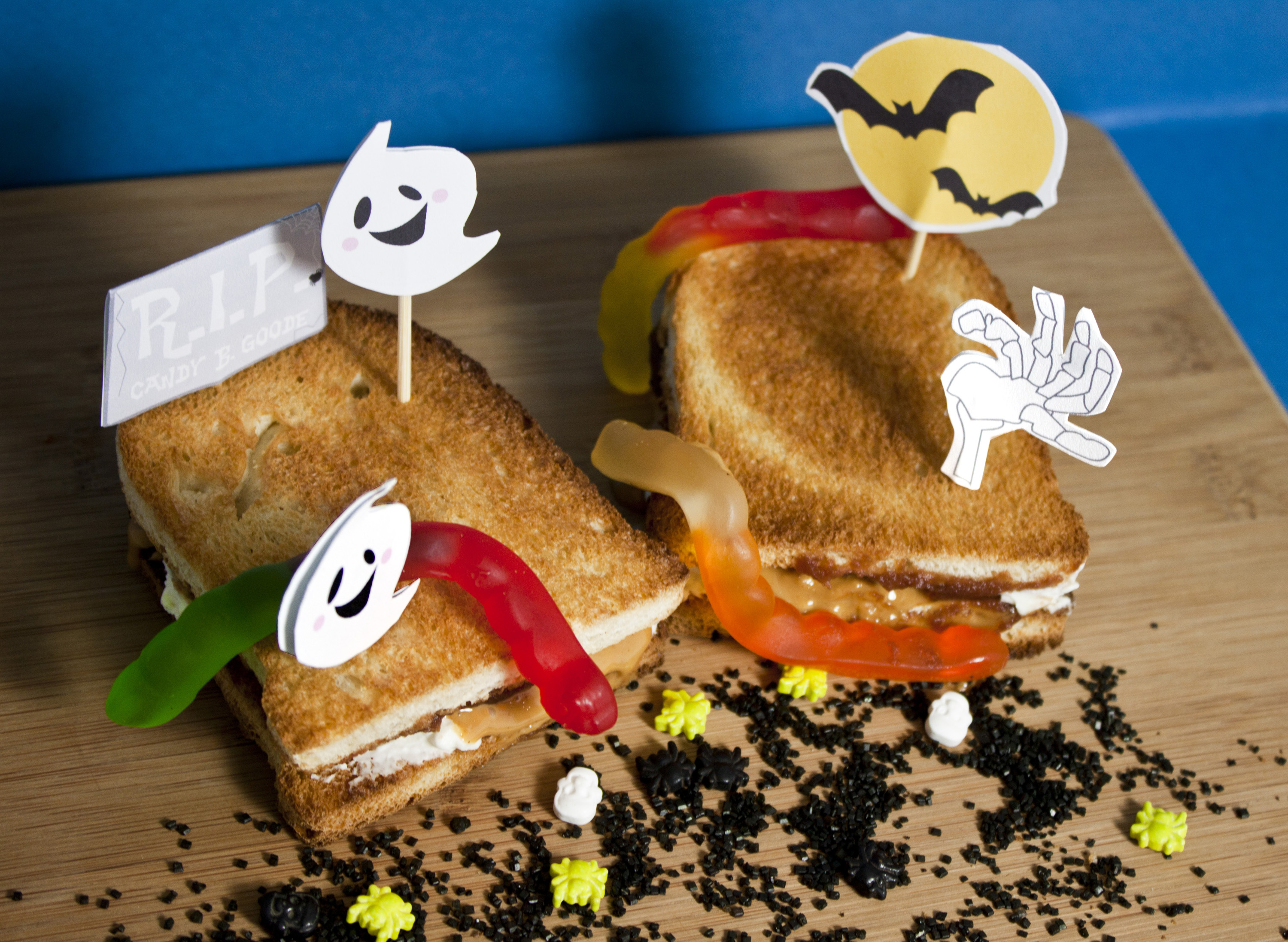 Peanut Butter Co Halloween Sandwich 