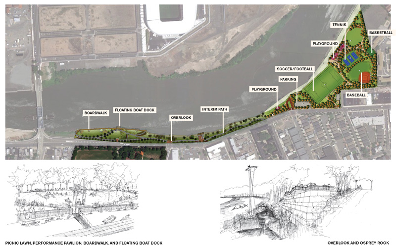 Newark Riverfront Park Plan 