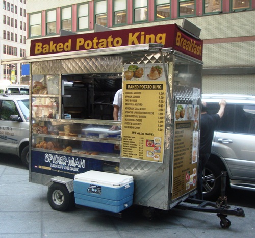 Baked Potato King Cart 