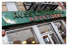 Russ and Daughters storefront 