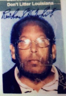 Richard White, who authorities say attempted to carry out an attack at New Orleans' airport, is seen in an undated photo released by the Jefferson Parish Sheriff's Office March 21, 2015. 