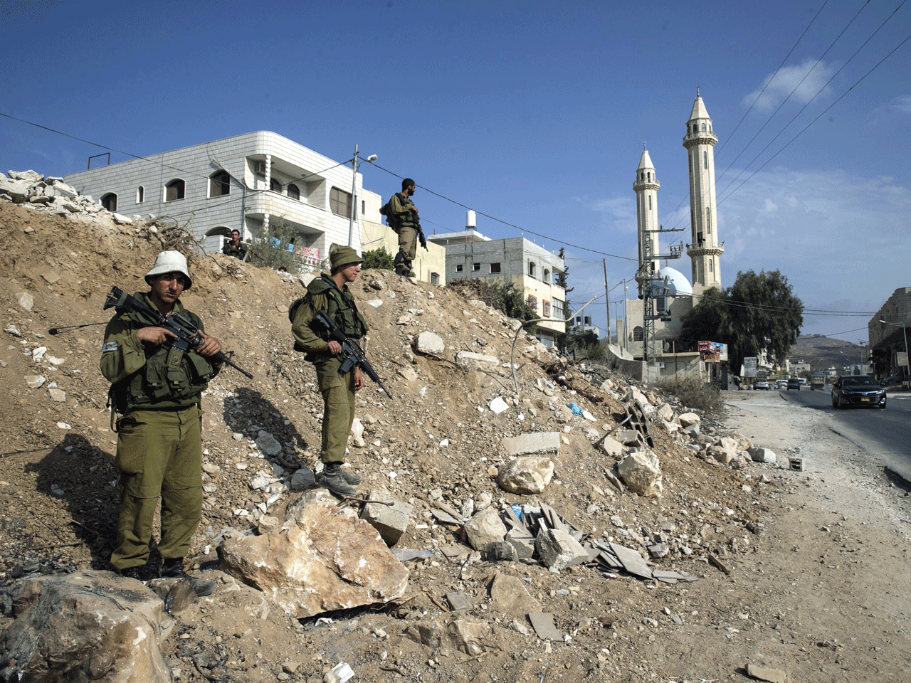 israel soldiers west bank 