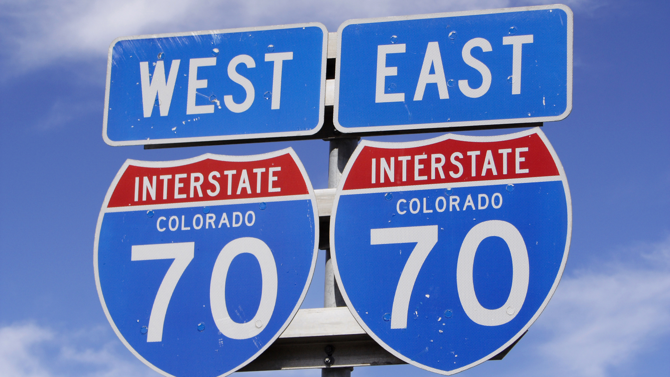 Colorado I-70 Interstate 70 highway Signs 