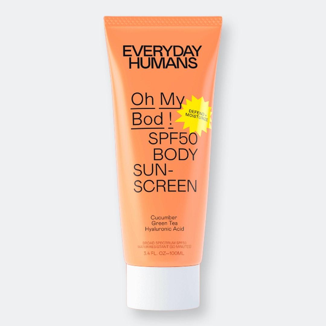 Everyday Humans Oh My Bod! SPF50 Body Sunscreen 