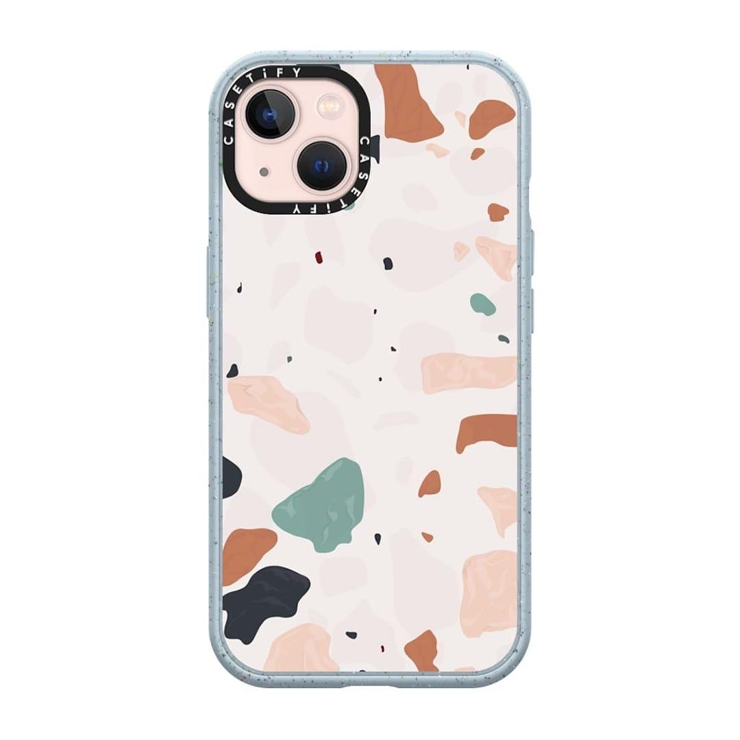 Casetify Terrazzo with Opaque Background case 