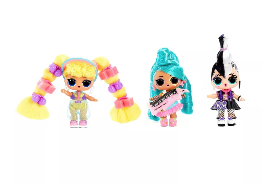 L.O.L. Surprise! Remix Hair Flip Tots with Hair Reveal & Music mini figurine 