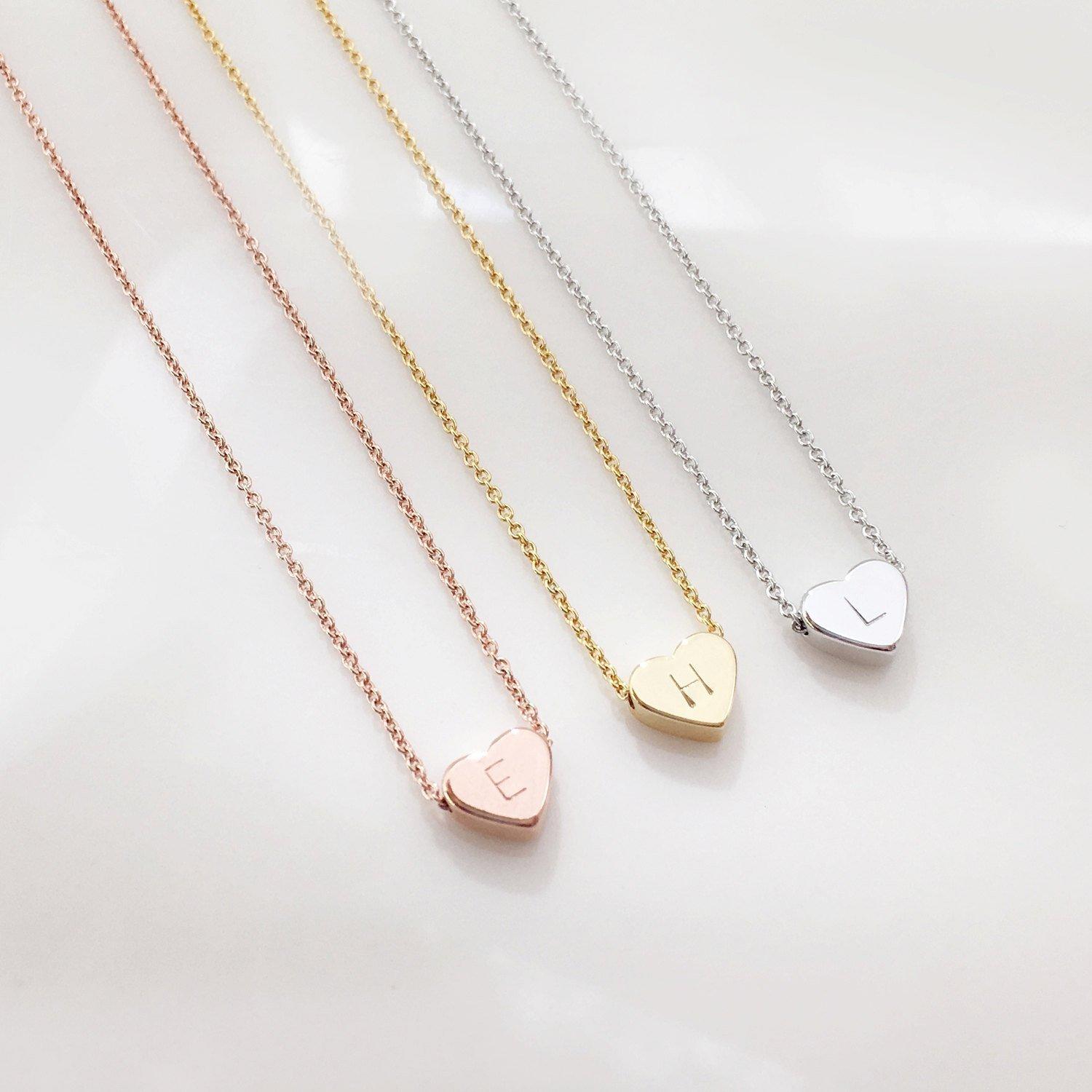 Personalized initial necklace 