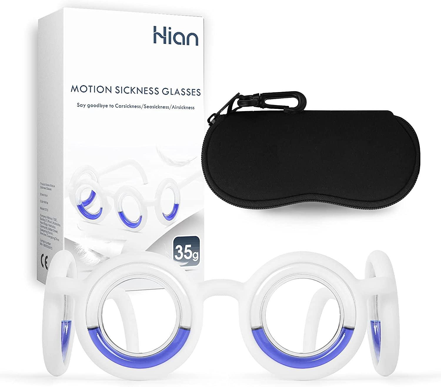 Anti-motion sickness glasses 