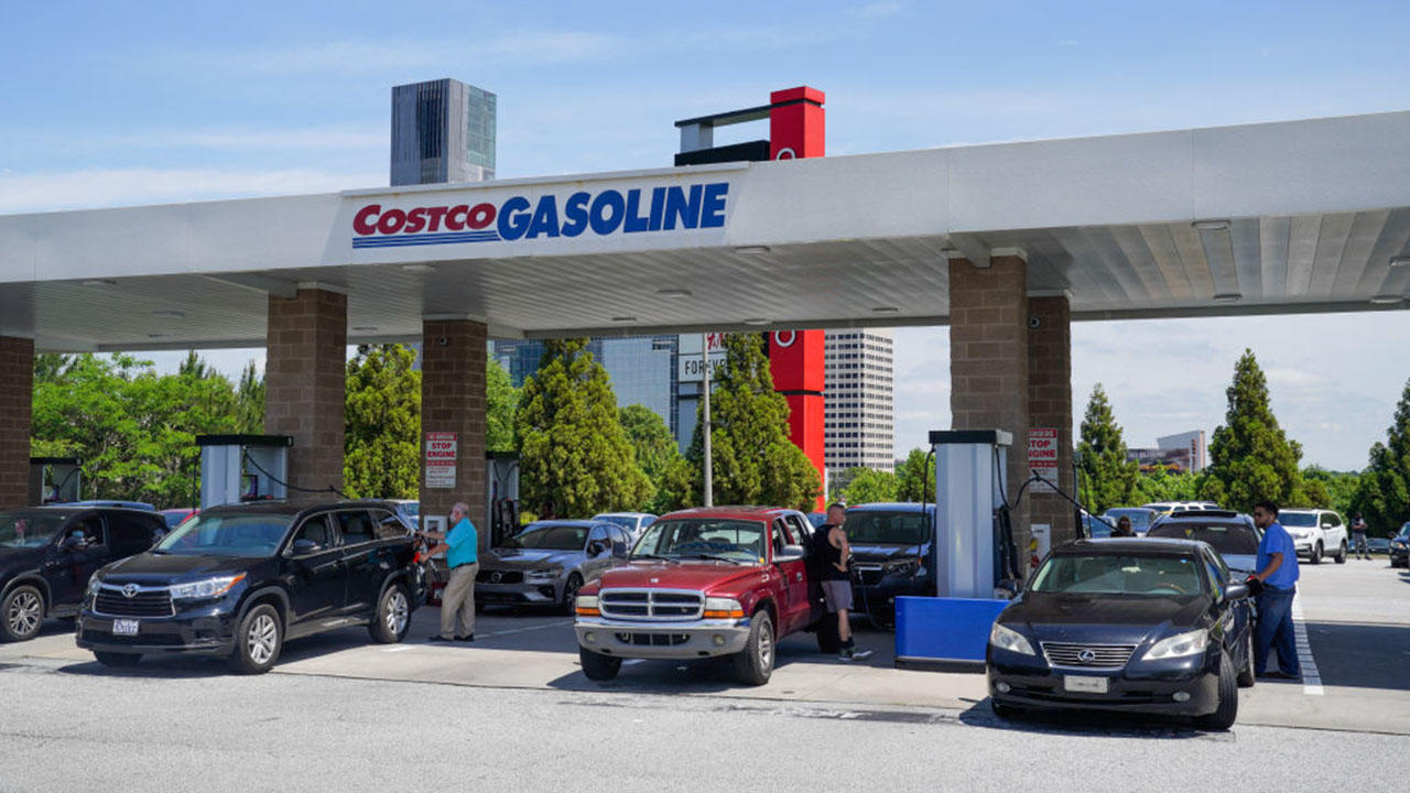 Costco gas station 
