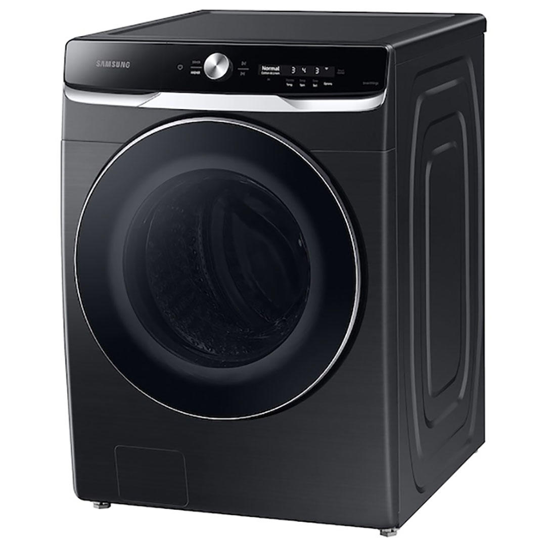 5.0 cu.  ft. Extra Large Capacity Smart Dial Front Load Washer with OptiWash™ in Brushed Black 