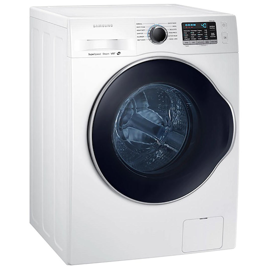 2.2 cu.  FT Compact Front Load Washer with Super Speed ​​in White Color 