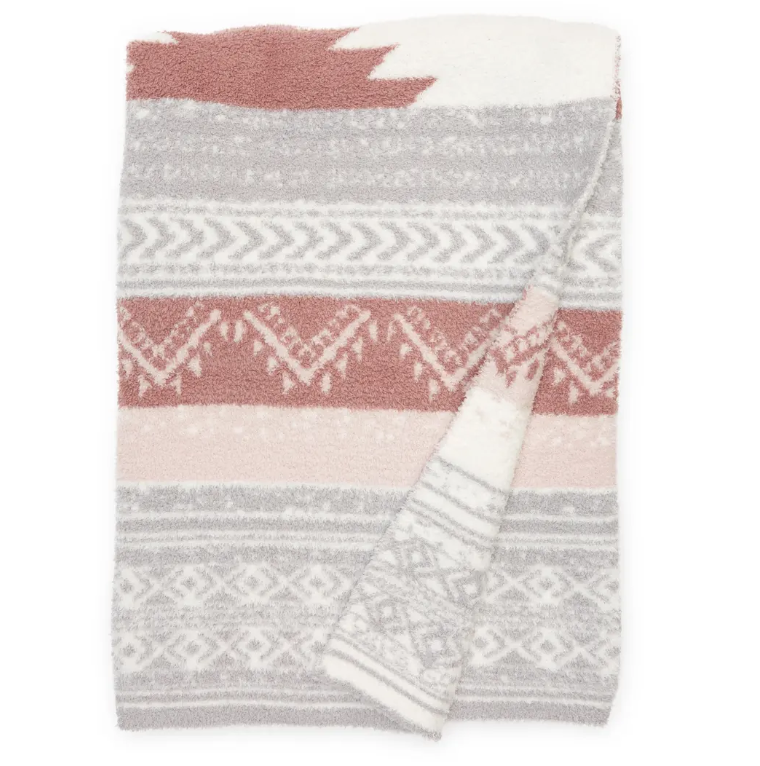 CozyChic Barefoot Dreams Patchwork Pattern Blanket: $105 