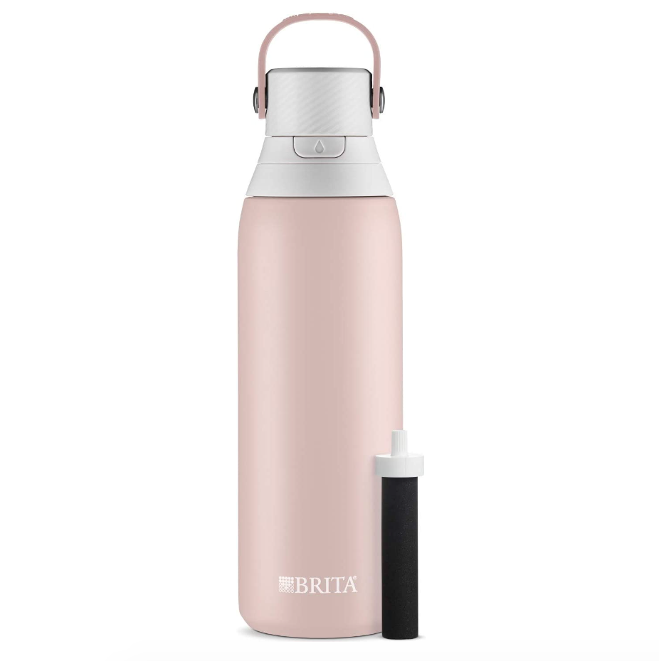 Brita water filter bottle made of stainless steel 