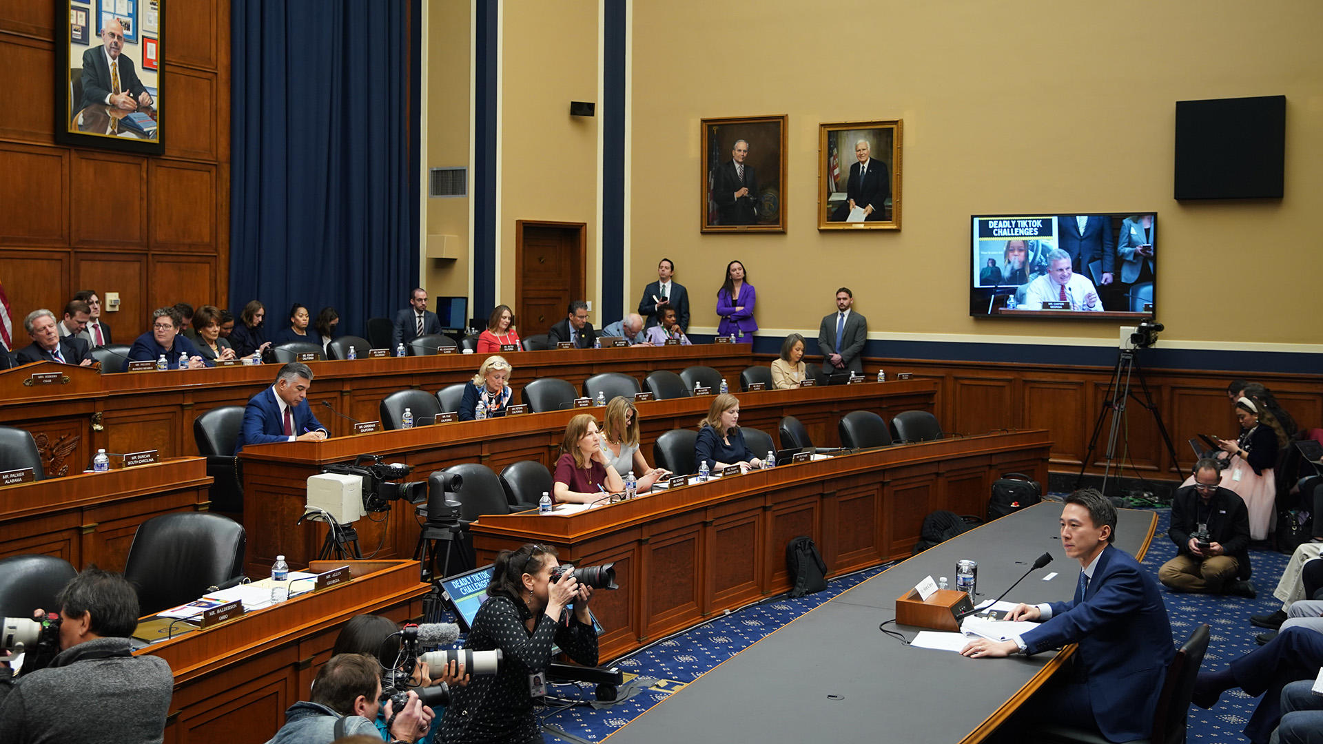 House Energy And Commerce Committee Hearing On TikTok 