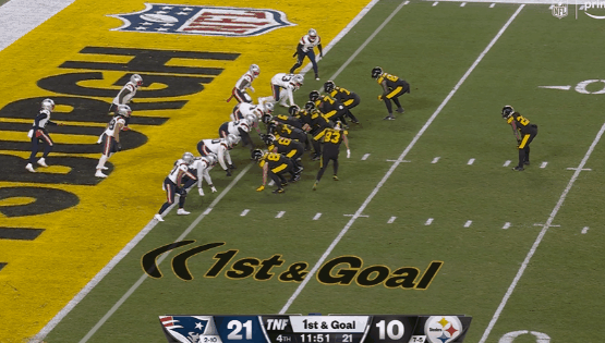 Steelers incompletion 