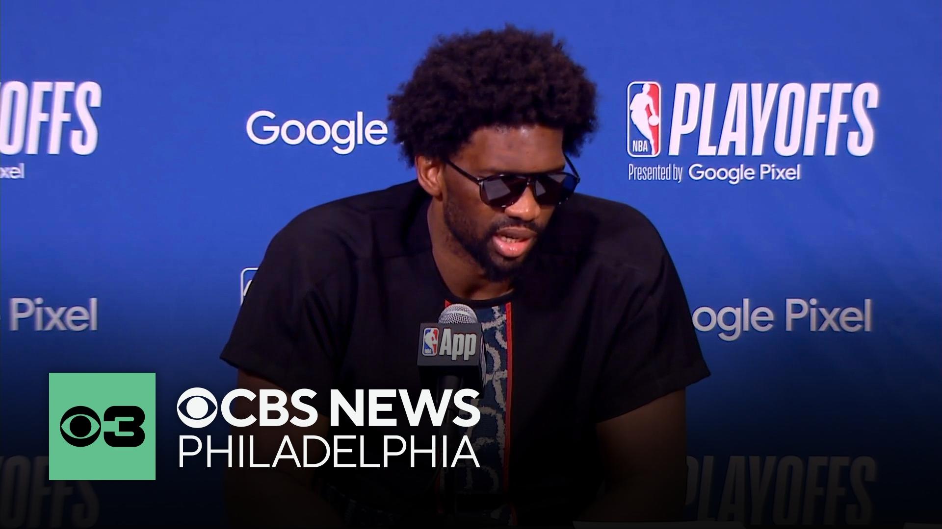 Sixers' Joel Embiid says he's being treated for Bell's palsy