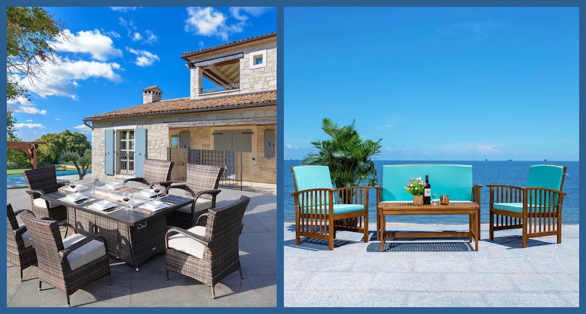 As melhores ofertas da Wayfair em móveis para exteriores antes do Memorial Day