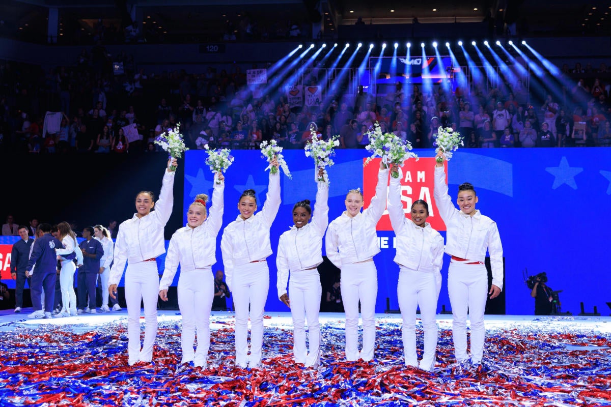 How to watch women's gymnastics at the 2024 Paris Olympics: Events, schedule, more 1 gettyimages-2159485259-1.jpg