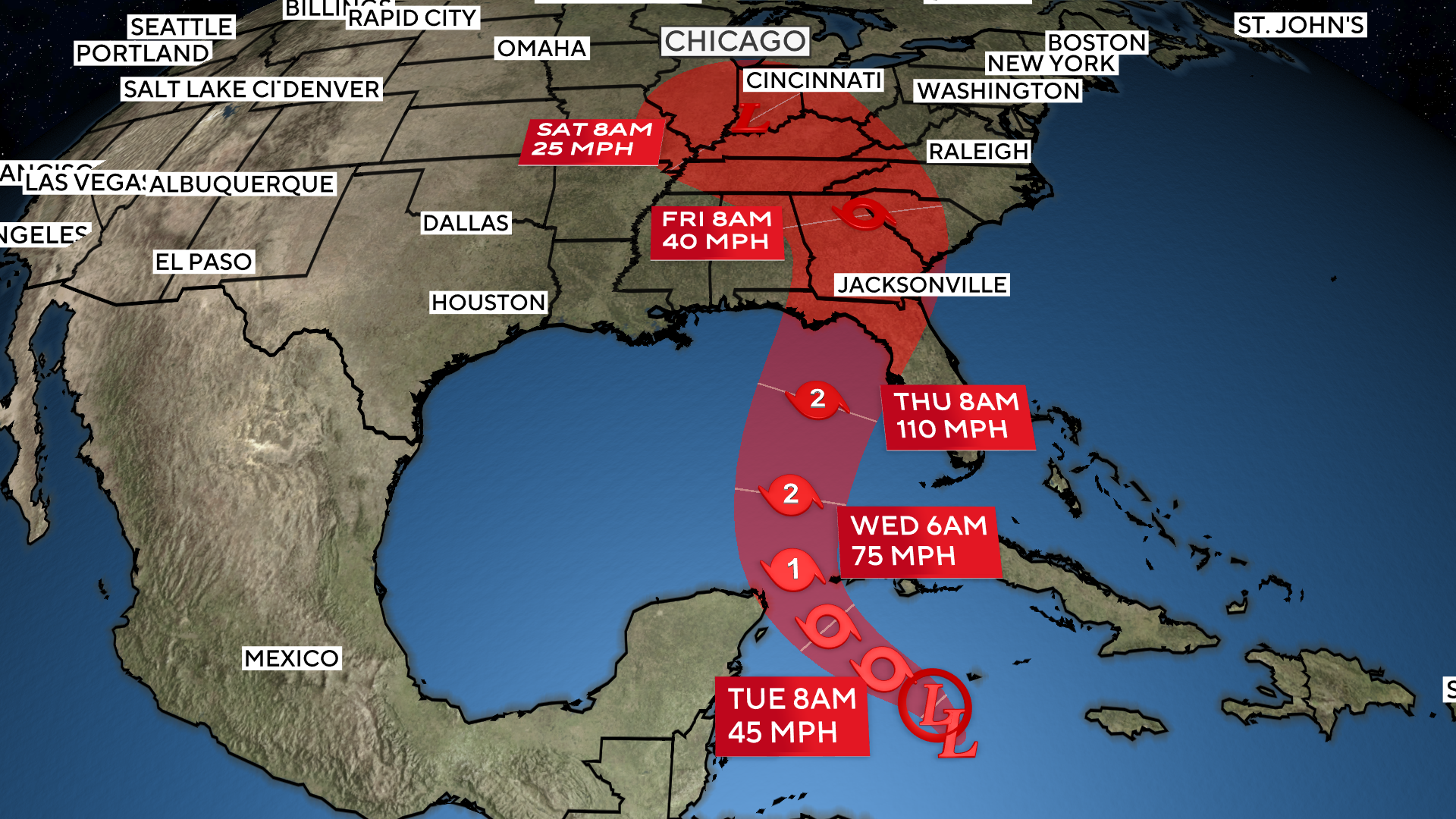 Storm that could Hurricane Helene forecast to rapidly intensify