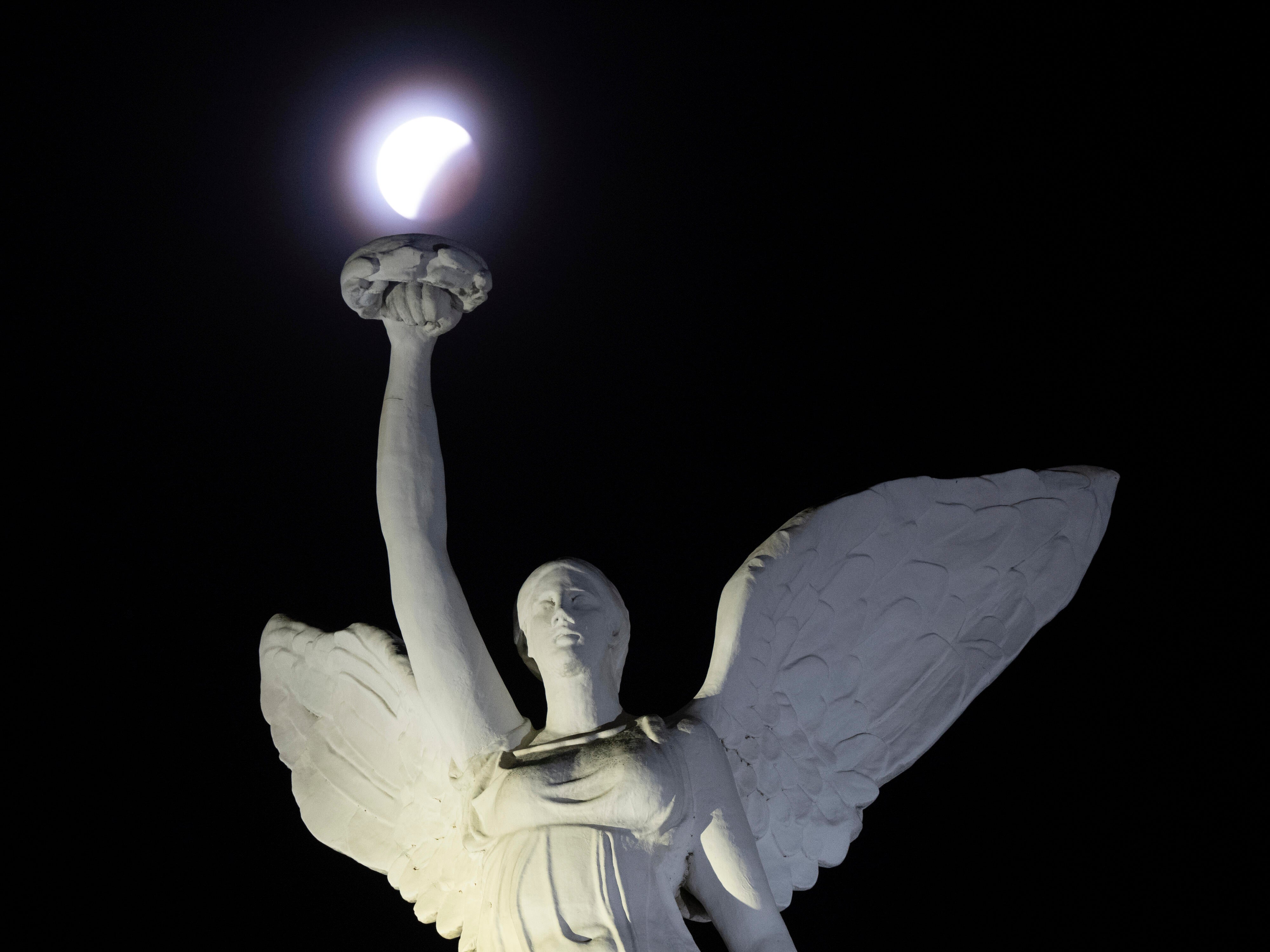 Eclipse lunar do Canadá