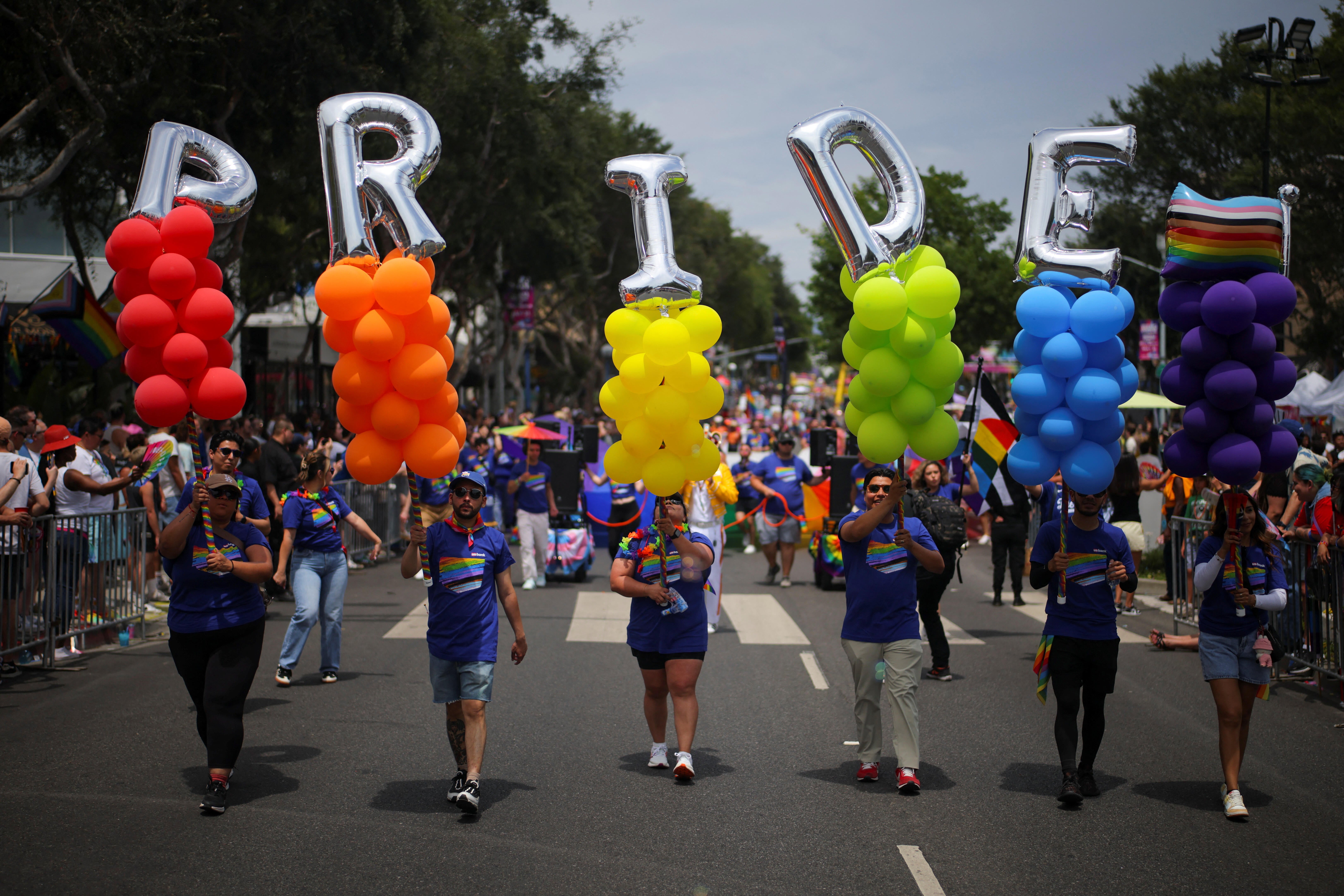 Annual Pride Parade in West Hollywood 