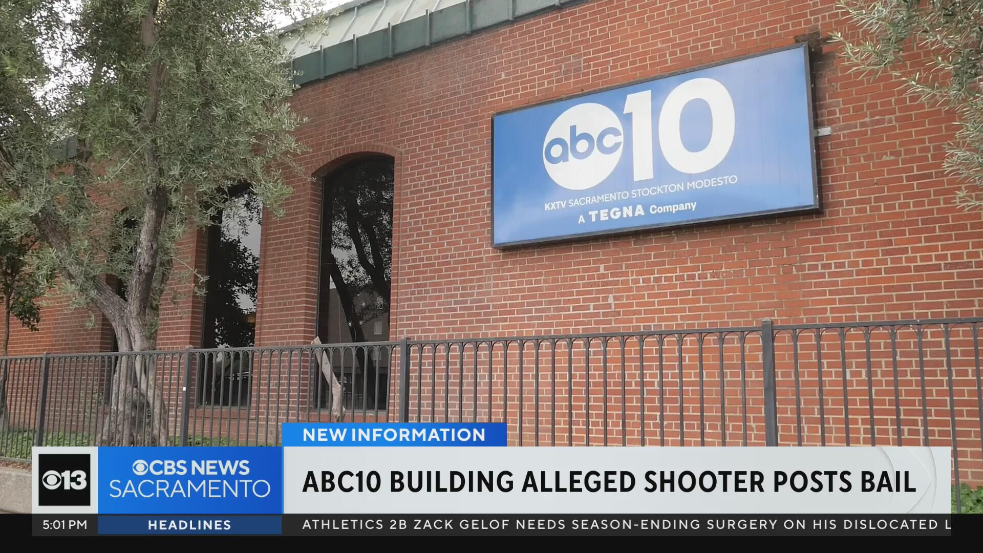 Sacramento ABC TV station building struck by gunfire; suspect in FBI ...