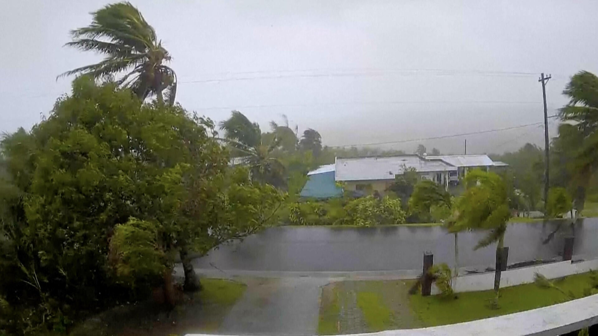 Powerful typhoon barrels over remote U.S. islands in Pacific: 