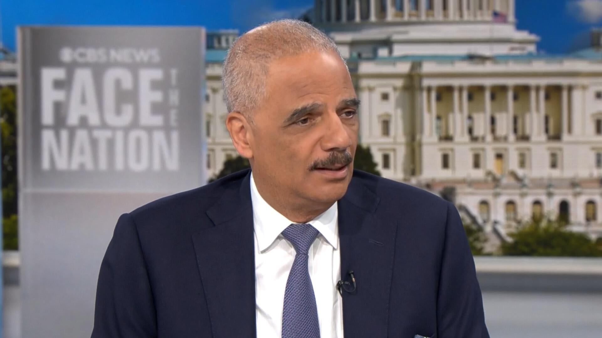 Transcript: Former U.S. Attorney General Eric Holder on 