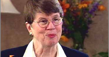 Janet Reno Climbs Into The Ring - CBS News
