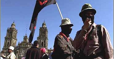 Zapatistas In Mexico City CBS News