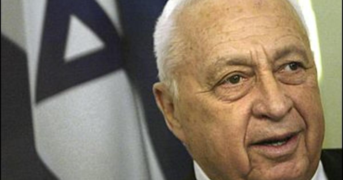 Israel Moves Ahead Of Sharon Trip - CBS News