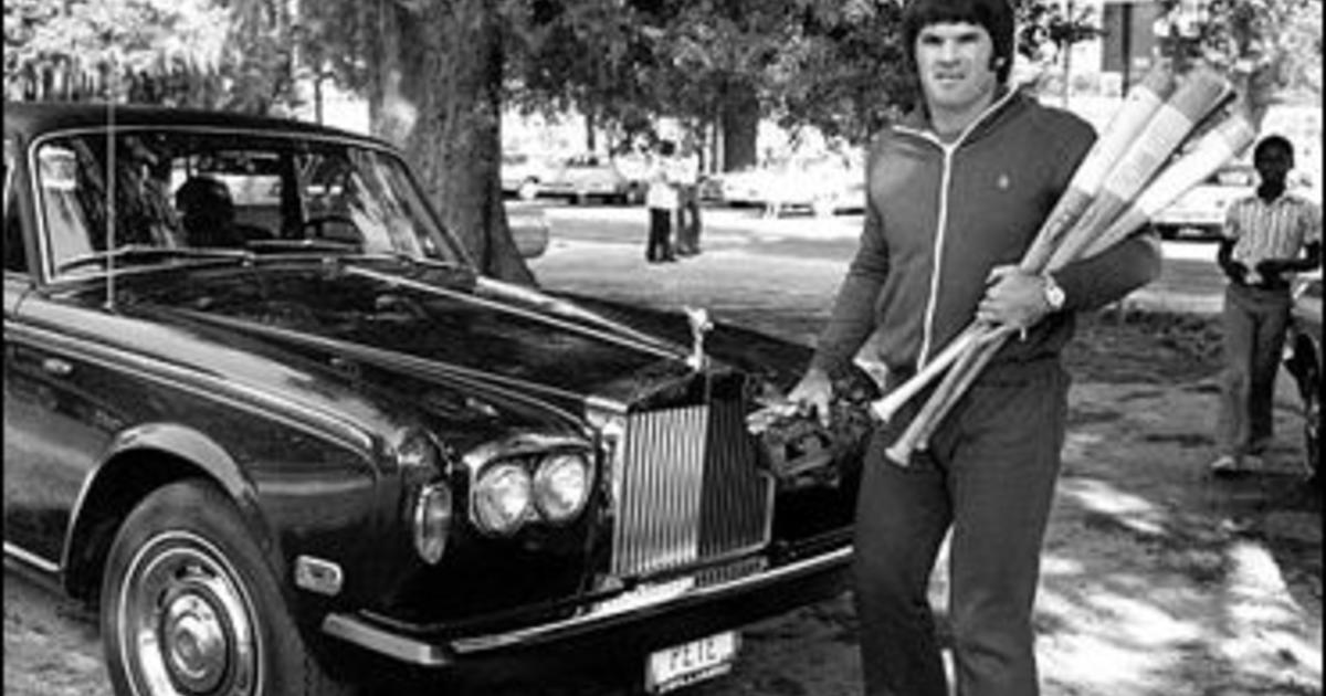 Pete Rose Drives Rolls-Royce Despite $1 Million IRS Debt