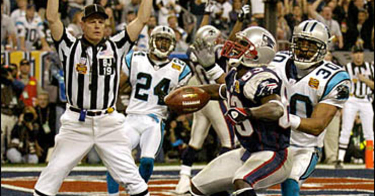 Panthers vs. Patriots Super Bowl 38