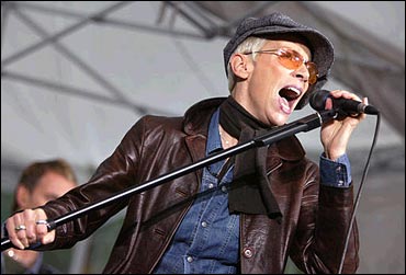 Annie Lennox and Sting 