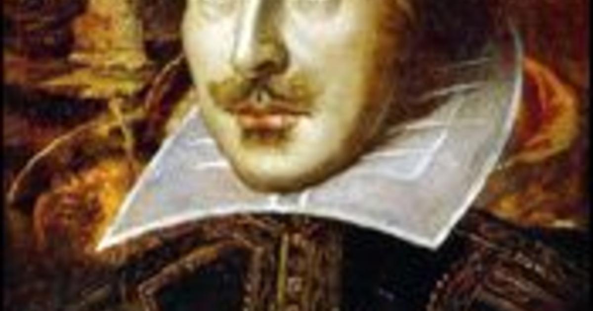 Shakespeare Portrait Is A Fake CBS News